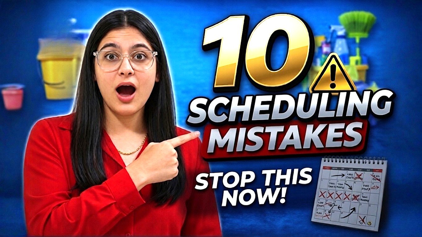 10 Scheduling Rules Every Cleaning Company Must Follow in 2026