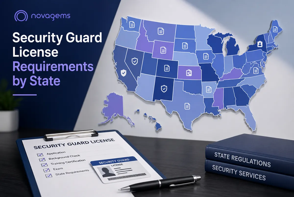 Security Guard License Requirements by State